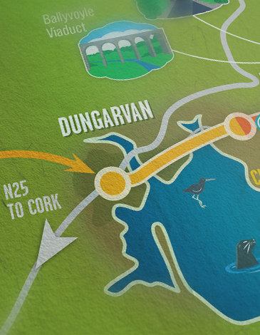 Waterford Greenway map