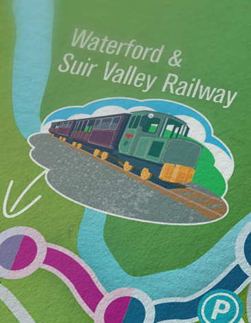 Waterford Greenway map