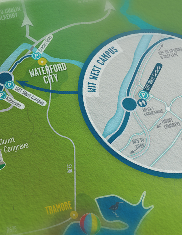 Waterford Greenway map