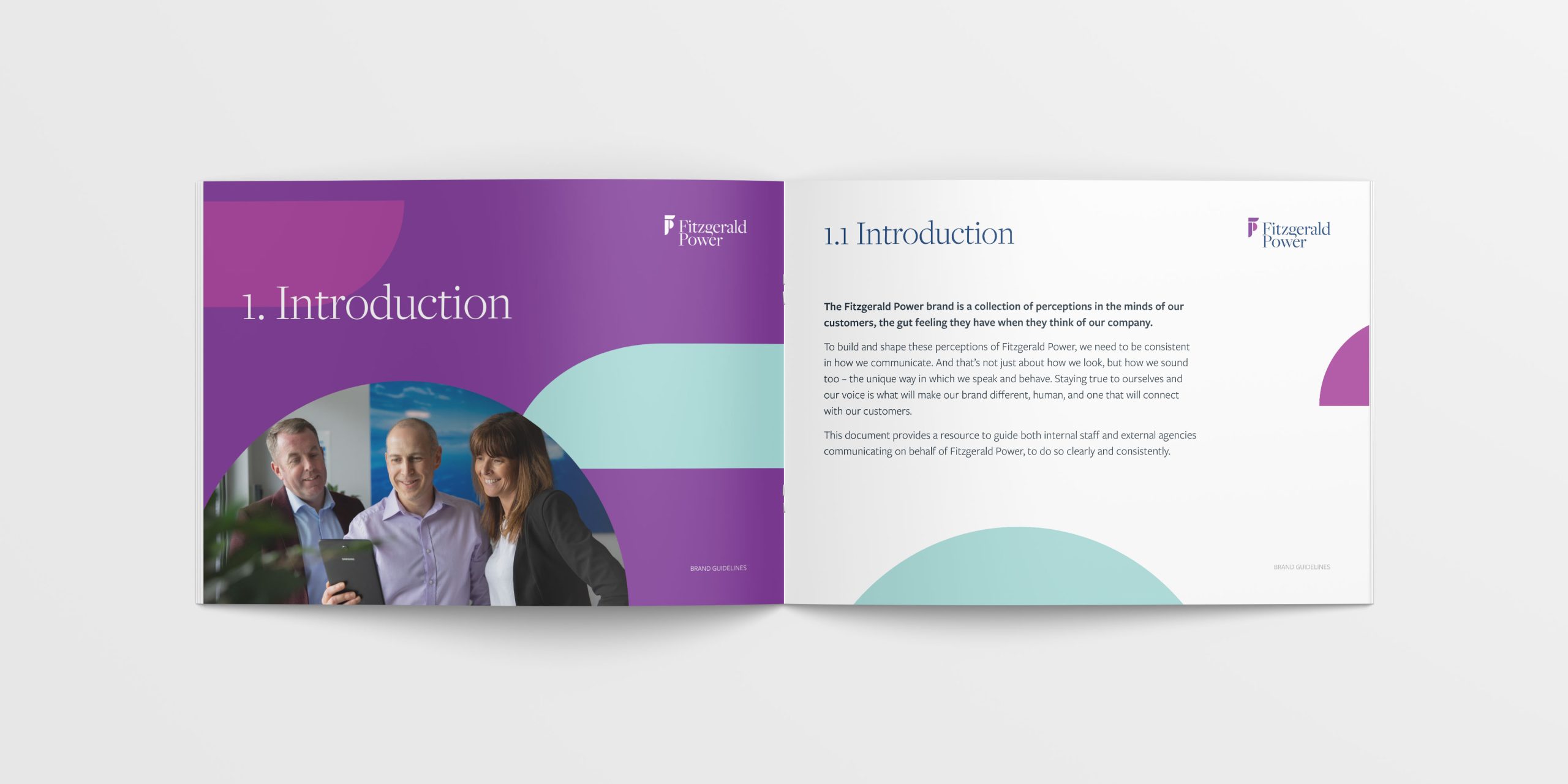 Fitzgerald Power brand guidelines
