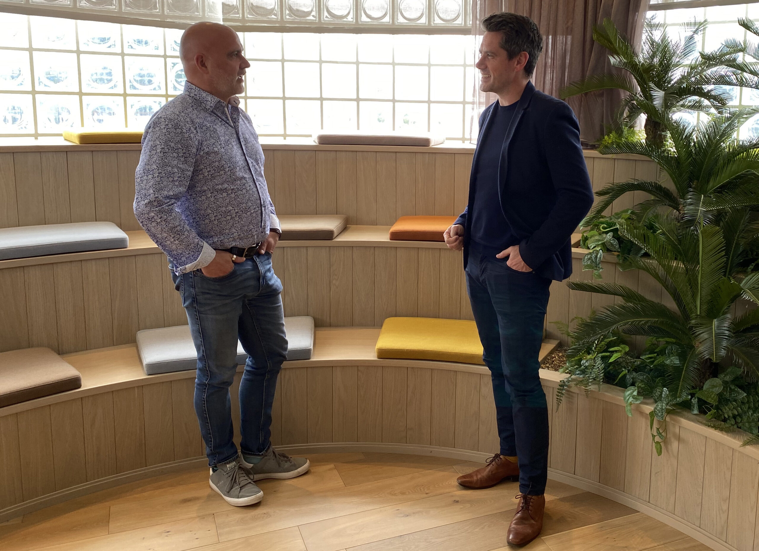 Colin Byrne Creative Director TOTEM and Patrick Horgan Managing Director Horizon8
